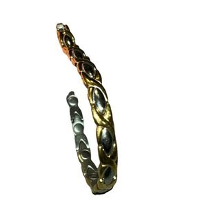 Sabona Bracelet Executive Two Tone Stainless Magnetic